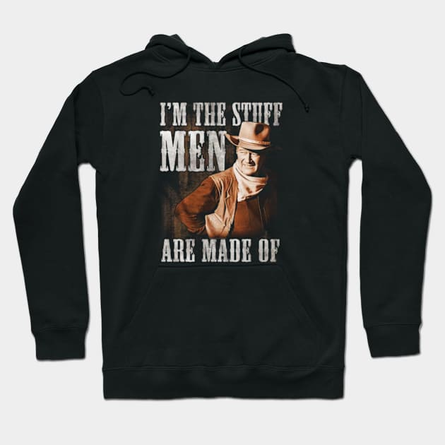 John Vintage Wayne The drama Stuff Hoodie by davidhedrick